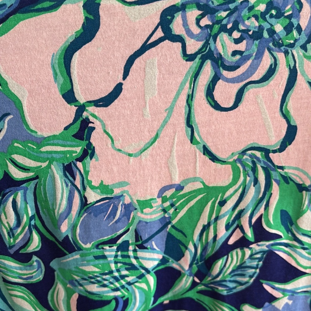 Lilly Pulitzer Marah Floral Short Sleeve Dress - Picture 8 of 11